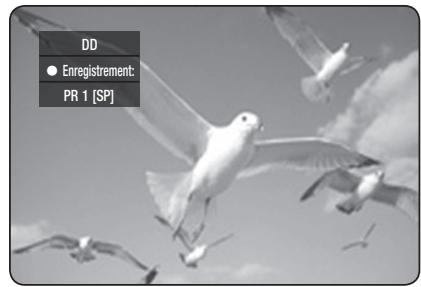 SAMSUNG DVD-HR775 - Enregistrement du programme de télévision en cours de visionnage - 3