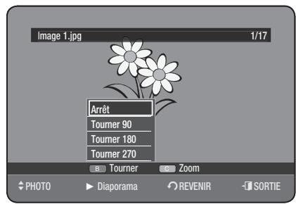 SAMSUNG DVD-HR775 - Pour arrêté la rotation - 1