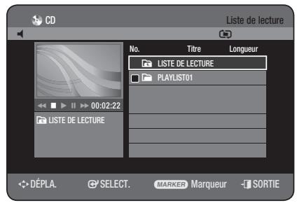 SAMSUNG DVD-HR775 - Liste de lecture - 4