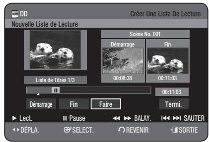 SAMSUNG DVD-HR775 - Utilisation du bouton TITLE LIST - 3