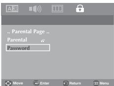 SAMSUNG DVD-P180 - Changing the Password - 2