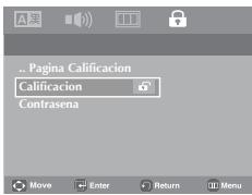 SAMSUNG DVD-P180 - Configuración del niveau de clasificación - 3