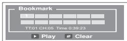 SAMSUNG DVD-P180 - Using theBookmark Function (DVD) - 2