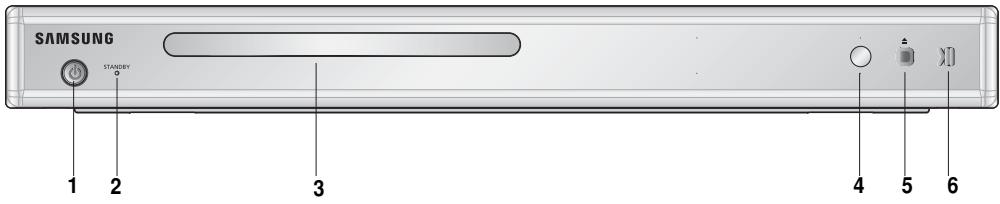 SAMSUNG DVD-P180 - Face avant - 1