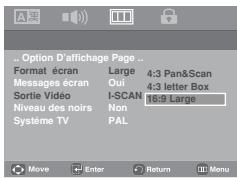 SAMSUNG DVD-P180 - Format écran (TV Aspect) - 1