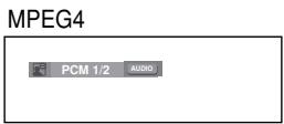SAMSUNG DVD-FP580 - Using the AUDIO button (DVD/MPEG4) - 2
