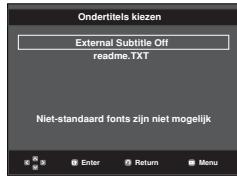 SAMSUNG DVD-FP580 - Druk op de toets SUBTITLE. - 2