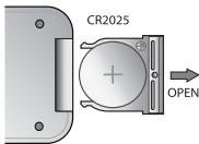 SAMSUNG DVD-FP580 - Batterijenplaatsen in de afstandsbediening - 1
