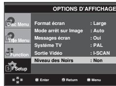 SAMSUNG DVD-FP580 - Qualité Image / Niveau des Noirs - 1