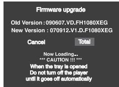 SAMSUNG DVD-FP580 - Procedure de mise à jour - 2