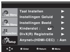 SAMSUNG DVD-FP580 - Hetinstallengenu gebruiken - 2