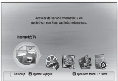 SAMSUNG BD-C6500 - Aan de slag met Internet@TV - 1
