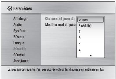SAMSUNG BD-C6500 - Configuration - 1