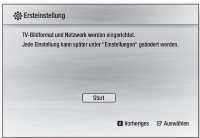SAMSUNG BD-C6500 - Bevor Sie beginnen (Werkeinstellungen) - 2