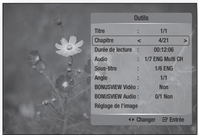 SAMSUNG BD-C6500 - Utilisation du bouton TOOLS - 2