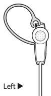 SAMSUNG HM7000 - Wearing the headset - 1