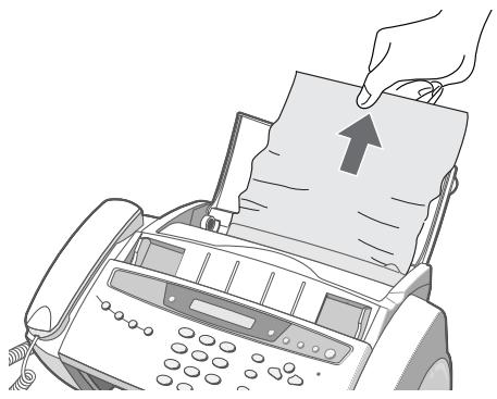 SAMSUNG SF-330 - Si la feuille est coincée dans la zone d'alimentation des documents - 1