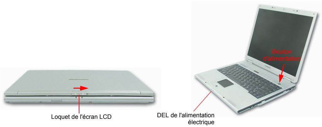 SAMSUNG NX15TPHGW2 - Pour allumer l'ordinateur - 1