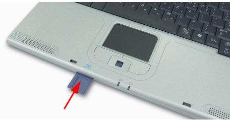 SAMSUNG NX15TPHGW2 - Pour retiree une carte PCMCIA - 2