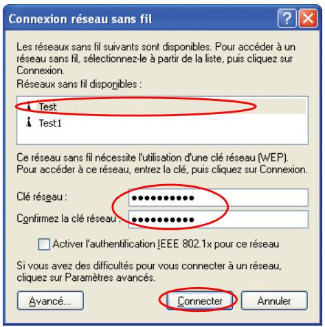 SAMSUNG NX15TPHGW2 - Connexion à un point d'accès - 3