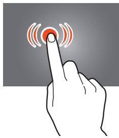 SAMSUNG GALAXY TAB 2 - Appuyer deux fois - 1