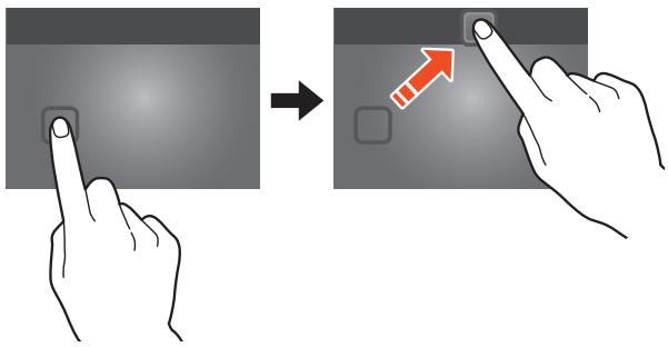 SAMSUNG GALAXY TAB 2 - Supprimer un élément de l'écran d'accueil - 1