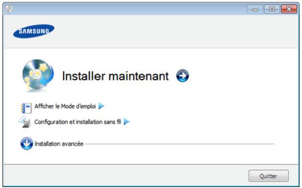 SAMSUNG SCX-4729FD - Sélectionnez l'option Configuration et installation sans fil. - 1