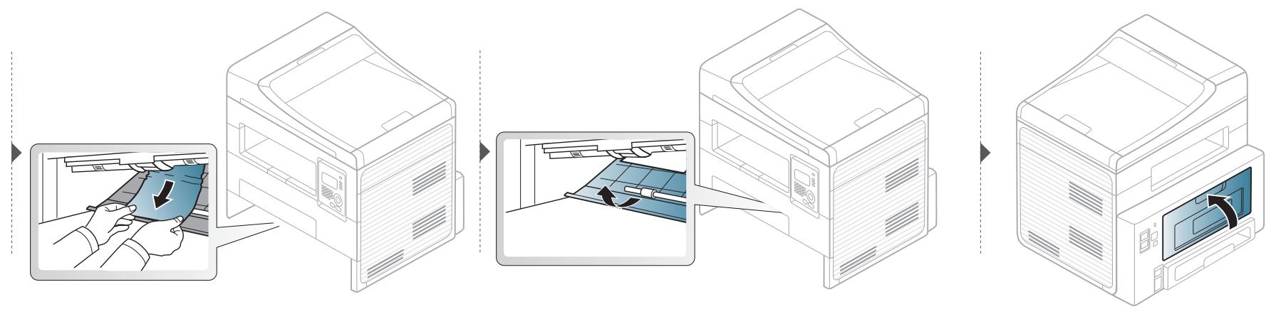 SAMSUNG SCX-4729FD - Résolution des bourrages papier - 2