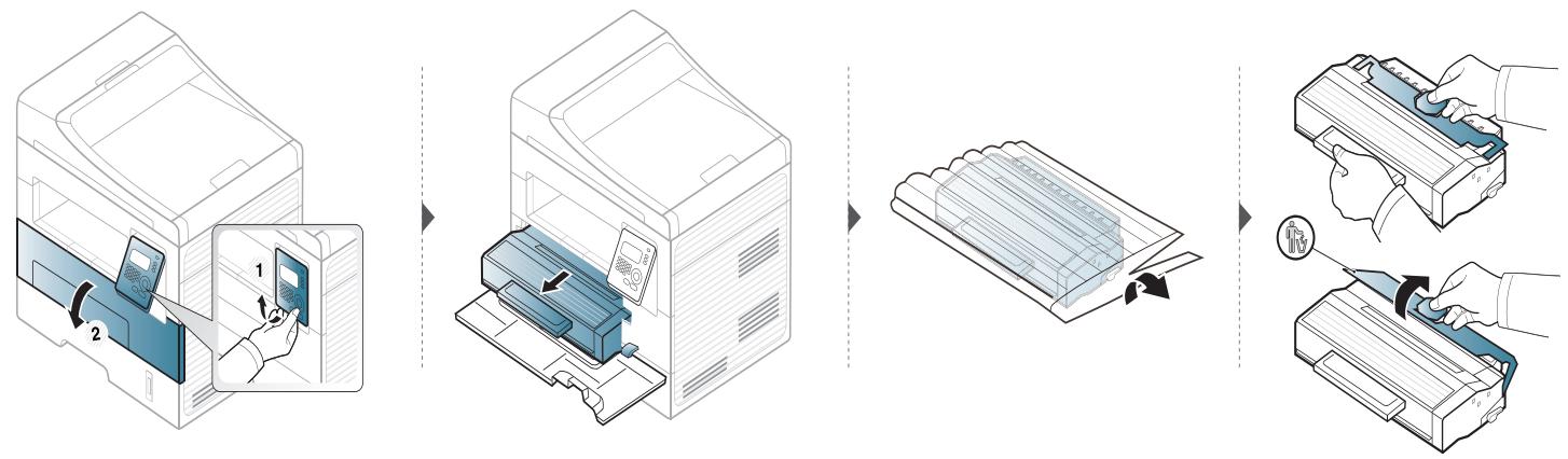 SAMSUNG SCX-4729FD - Remplacement de la cartouche de toner - 2