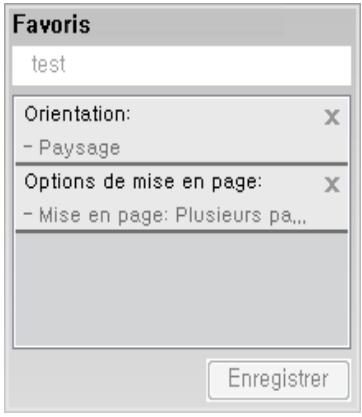 SAMSUNG XPRESS SL-C1860FW - Utilisation d'un réglage favori - 1