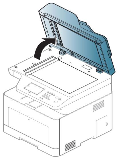 SAMSUNG XPRESS SL-C1860FW - Sur la vitre d'exposition - 1