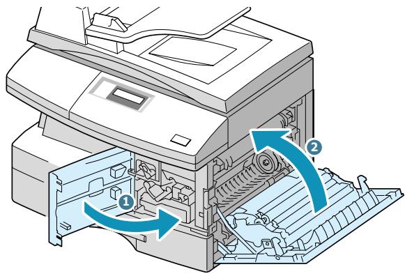 SAMSUNG SCX-5312F - Area di uscita della carta - 6