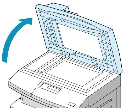 SAMSUNG SCX-5312F - Creazione di copie sul vetro del documento - 1