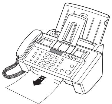 SAMSUNG SF-360 - Bourrage de papier en cours d'impression - 1