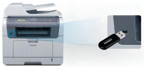 SAMSUNG SCX-5635FN - Fonction Direct USB - 1