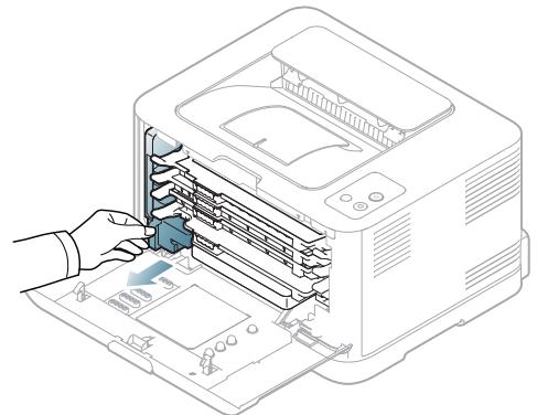 SAMSUNG CLP-320N - Remplacement du récupérateur de toner usage - 2