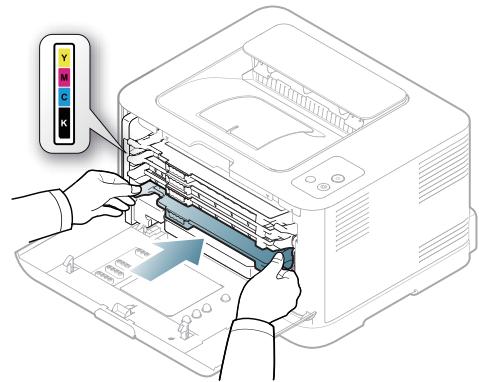SAMSUNG CLP-320N - Redistribution du toner - 6