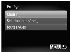 CANON POWERSHOT A3350 IS - Choisissez [Protégér]. - 1