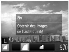 CANON POWERSHOT A3350 IS - Modification du taux de compression (qualité d'image) - 1