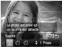 CANON POWERSHOT A3350 IS - Détection des sourires lors de la prise de vue - 1