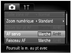 CANON POWERSHOT A3350 IS - Prise de vues avec la fonction AF servo - 1