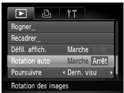 CANON POWERSHOT A3350 IS - Désactivation de la fonction Rotation auto - 1