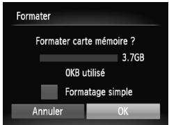 CANON POWERSHOT A3350 IS - Formatage des cartes mémoire - 4