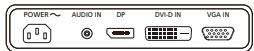 ACER VA220HQ - Controles externos - 2