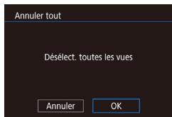 CANON POWERSHOT G5 X - Effacement de toutes les images de la liste d'impression - 1