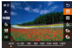 CANON POWERSHOT G5 X - Modification de la vitesse ISO - 1