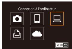 CANON POWERSHOT G5 X - Modification des informations de connexion - 1