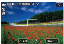 CANON POWERSHOT G5 X - Activez le mode [Av]. - 1