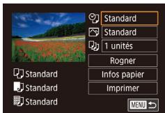 CANON POWERSHOT G5 X - Configuration des réglages d'impression - 1