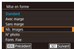 CANON POWERSHOT G5 X - Choisissez le type de papier. - 1